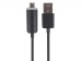 PCMP85B KABEL USB 2.0 A MANNELIJK NAAR MICRO-USB 5P MANNELIJK MET LED OPLAAD INICATIE  - ZWART - 1 m