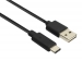 USB 2.0 A MANNELIJK NAAR USB 2.0 TYPE C MANNELIJK - 1 m - ZWART