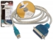 USB NAAR PARALLELLE KABEL (CENTRONICS)