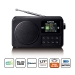 Draagbare DAB+/FM-radio met Bluetooth Zwart