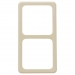 BK54452 Peha Afdekraam 2-voudig standaard inbouw creme wit