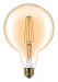 FT14061791 Philips Classic dimbare LED Globe 7.2W 2200K Gold E27 G120 Helder