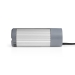 Inverter Gemodificeerde Sinusgolf | Ingangsvoltage: 12 V DC | Apparaat stroomoutput: Type F (CEE 7/3) / USB-A | 230 V AC 50 Hz | 100 W | Piekvermogen: 200 W | Sigarettenaansteker | Zilver