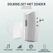 Plug-in draadloze deurbelset met zender