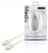 FireWire 800 Kabel FireWire 9-Pins Male - FireWire 9-Pins Male 2.00 m Wit