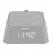 JJ250-58097 Q-Box FM Wekker - Bluetooth Luidspreker - Qi Powerbank (Grijs)