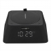 Q-Box FM Wekker - Bluetooth Luidspreker - Qi Powerbank (Zwart)