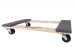 MEUBELROLLER - RECHTHOEKIG - 760 x 460 mm - MAX. LAST 400 kg