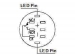 RONDE METALEN PULSDRUKKNOP SPDT 1NO 1NC - GROENE RING