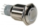 R1610W RONDE METALEN SCHAKELAAR SPDT 1NO 1NC - WITTE RING