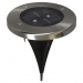 Solar Grondspot 2 LED Rond