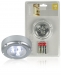 LED Lamp met Druktoets Zilver