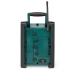 DAB+ Radio | Bouwradio | DAB+ / FM | 2.2 " | Zwart-Wit Scherm | Batterij Gevoed / Netvoeding | Digitaal | 15 W | Bluetooth® | Wekker | Slaaptimer | IP65 | Handgreep | Groen / Zwart