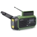 RDDBCR2000GN Noodradio | Draagbaar Model | DAB+ / FM | Batterij Gevoed / Handslinger / Solar Powered / USB Gevoed | Wekker | Groen / Zwart
