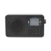 FM-Radio | Draagbaar Model | FM | Accu gevoed / USB Gevoed | Digitaal | 2 W | Scherm grootte: 1.77 " | Zwart-Wit Scherm | Bluetooth® | Koptelefoonoutput | Wekker | Zwart