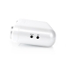 Keukenradio | Kastontwerp | FM | Netvoeding | Digitaal | 1.5 W | 2 " | Zwart-Blauw Scherm | Wekker | Wit / Zilver