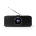 RDIN4000BK Internetradio | Tafelmodel | Bluetooth® / Wi-Fi | FM / Internet | 2.4 " | Kleurenscherm | 42 W | Afstandbestuurbaar | App-gestuurd | Koptelefoonoutput | Wekker | Slaaptimer | Zwart