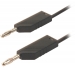 4mm zwarte silliconemeetsnoer 1,50 m