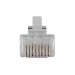 RJ45 (8P/8C) CAT6 modulaire connector met invoerstukje