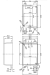Kunststof behuizing 57 x 82 x 33 mm Zwart ABS