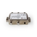 CATV-Versterker | Versterking: 9 dB | 85 - 1218 MHz | Outputs: 4 | Return path | Zilver