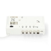 CATV-Versterker | Versterking: 20 dB | 47 - 862 MHz | Outputs: 4 | Versterkingsregelaar | Wit