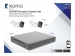 Full HD CCTV-Set met recorder, HDD 1TB + 2x Camera