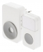 Plug-in Draadloze Deurbel Set 220V 85 dB Wit/Grijs