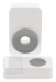 Plug-in Draadloze Deurbel Set 220V 85 dB Wit/Grijs
