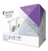 Plug-in Draadloze Deurbel Set 220V 85 dB Wit/Grijs