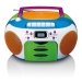 Draagbare radio met CD en cassette Kids Multi Colour