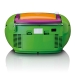 Draagbare radio met CD en cassette Kids Multi Colour