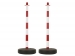 SCP90 PLASTIC PAAL VOOR SIGNALISATIEKETTING - ROOD/WIT - 2 st.