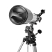 Telescoop | Diafragma: 70 mm | Brandpuntsafstand: 700 mm | Finderscope: 5 x 24 | Maximale werkhoogte: 125 cm | Tripod | Wit / Zwart