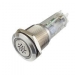 BUZZER 12V MET RODE LED