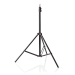 Lampstatief voor Fotostudio | Maximaal draagvermogen: 2.5 kg | Maximale werkhoogte: 200 cm | 3 Segmenten | Inclusief reistas | Staal | Zwart