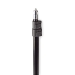 Lampstatief voor Fotostudio | Maximaal draagvermogen: 2.5 kg | Maximale werkhoogte: 200 cm | 3 Segmenten | Inclusief reistas | Staal | Zwart