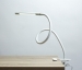 Flexibele en Buigbare Slim LED-Lamp met tafelklem (Wit)