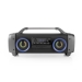 Bluetooth® Party Boombox | 12 hrs | 2.2 | 60 W | Media afspeelmogelijkheden: AUX / Micro-SD / Radio / USB | IPX4 | Koppelbaar | Handgreep | Feestverlichting | Grijs / Zwart