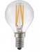 SPL filament LED kogellamp 320 lumen 4W E14 230V 2500K helder dimbaar