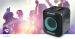 Bluetooth® Party Speaker | Maximale batterijduur: 5 uur | 150 W | Handgreep | Feestverlichting | Koppelbaar | Equalizer | Oranje / Zwart