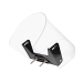 SPRO20BK LNB- Beschermkap | LNB-Paraplu | ABS | Transparant / Zwart