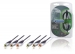Component Videokabel 3x RCA Male - 3x RCA Male 3.00 m Zwart