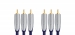 Component Videokabel 3x RCA Male - 3x RCA Male 3.00 m Zwart