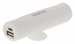 Draagbare Powerbank Lithium-Ion 2500 mAh USB Wit