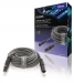 10 meter Digitale DMX Kabel XLR 3-Pins Male - XLR 3-Pins Female Donkergrijs
