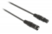 10 meter Digitale DMX Kabel XLR 3-Pins Male - XLR 3-Pins Female Donkergrijs