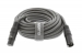 10 meter Digitale DMX Kabel XLR 3-Pins Male - XLR 3-Pins Female Donkergrijs