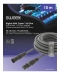 10 meter Digitale DMX Kabel XLR 3-Pins Male - XLR 3-Pins Female Donkergrijs