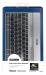 Bluetooth Keyboard Draagbaar US International Zilver/Zwart